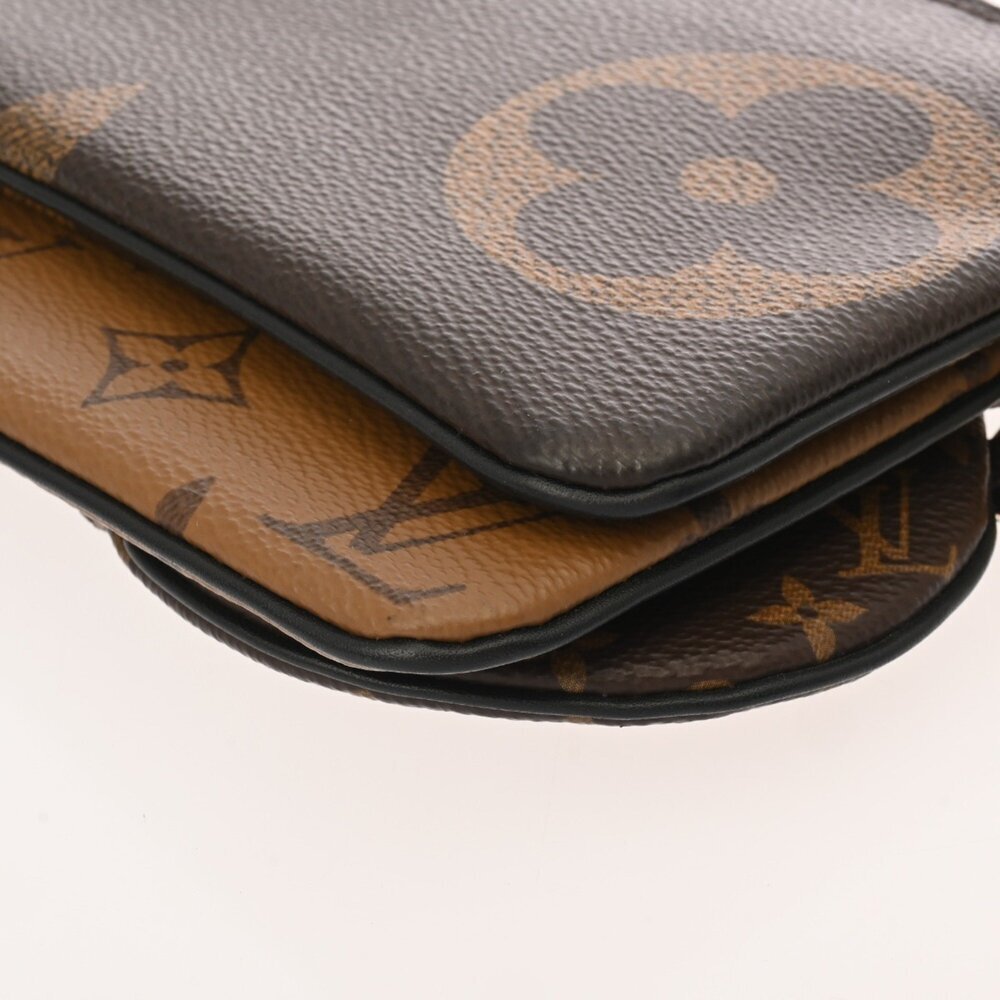 LOUIS VUITTON Brown Monogram Canvas Pochette Pouch - Picture 8 of 11